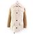 Abrigo de shearling bordado con abeja Mouton Christian Dior Beige - vista 5