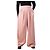 Dries Van Noten Rosa plissierte weite Hose - Größe UK 12