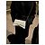 Borsa a mano Balenciaga Hourglass in pelle eggshell Bianco sporco - vista 11