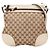 Borsa a Spalla Gucci GG Canvas Mayfair Beige