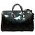 Portachiavi Mini Keepall Metallico Specchio Donna Louis Vuitton Marrone Monogramma