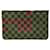 Louis Vuitton Brown Damier Ebene Neverfull Pouch MM Cloth Cloth  ref.2536067