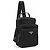 Zaino Prada in Re-Nylon e pelle Saffiano nero