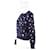 Chanel Pullover mit Blumenmuster aus Kaschmir Dunkelblau Marineblau - Ansicht 3