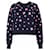 Chanel Pullover mit Blumenmuster aus Kaschmir Dunkelblau Marineblau - Ansicht 4