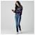 Chanel Pullover mit Blumenmuster aus Kaschmir Dunkelblau Marineblau - Ansicht 7