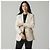 Blazer Gucci de Crepé de Doble Botonadura Crema - vista 4