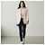 Blazer Gucci de Crepé de Doble Botonadura Crema - vista 6