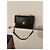 Borsa Chanel in pelle liscia nera con chiusura CC dorata Nero - vista 10