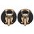 Orecchini Chanel Coco Mark Mademoiselle Clover Clip Nero Multicolore - vista 2