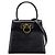 Borsa in pelle Gancini di Salvatore Ferragamo Nero