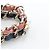 Bracciale a catena Coco mark 2 in metallo e denim di Chanel Multicolore - vista 4
