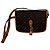 Borsa a tracolla Gucci GG a righe marrone