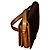 Borsa a tracolla Gucci GG a righe marrone - vista 5