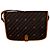 Borsa a tracolla Gucci GG a righe marrone - vista 6