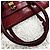 Borsa da viaggio oversize Gucci Monogramma GG in coccodrillo e pelle beige - vista 6