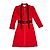 Vestido Gucci de Jersey Rojo con Detalles Web Roja - vista 10