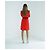 Vestido Gucci de Jersey Rojo con Detalles Web Roja - vista 11