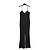 Mono Transparente Chanel FR38 Negro Seda Transparente Crepé UK10 US8 - vista 5