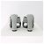 Sandali Gucci Webby in pelle metallizzata argento Metallico - vista 5