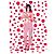 Pantalones de edición limitada Louis Vuitton x Yayoi Kusama Blanco Roja - vista 9