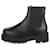Chanel / Botas Chelsea con Logo CC Interconectado 41 Negro