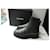 Chanel / Botas Chelsea con Logo CC Interconectado 41 Negro - vista 4