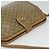 Céline Borsa a Spalla Celine Macadam in Pelle PVC Beige - vista 6