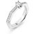 Autre Marque Spustova AUDACE SOLITAIRE Diamant Weiß - Ansicht 2