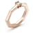 Autre Marque Spustova AUDACE SOLITAIRE Classico Rosa D'oro - vista 2