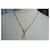 Louis Vuitton COLLANA V per Vuitton TBE M02268 Gold hardware - vista 2