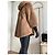 Autre Marque Abrigo de piel de visón beige - vista 16