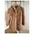 Autre Marque Abrigo de piel de visón beige - vista 2
