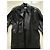 Trench coat de cuero con cinturón Balenciaga Negro - vista 10