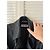 Trench coat de cuero con cinturón Balenciaga Negro - vista 13