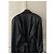 Trench coat de cuero con cinturón Balenciaga Negro - vista 15