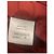 Chaqueta de tweed a rayas burdeos Chanel 16A Runway FR 40 Negro Blanco - vista 13