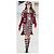 Chaqueta de tweed a rayas burdeos Chanel 16A Runway FR 40 Negro Blanco - vista 2
