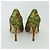 Pumps Bear Necessities di Charlotte Olympia Multicolore Verde - vista 5