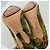 Pumps Bear Necessities di Charlotte Olympia Multicolore Verde - vista 8