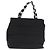 Borsa a mano Vala in tela nera e argento di Salvatore Ferragamo Auth 143256 Nero