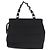 Borsa a mano Vala in tela nera e argento di Salvatore Ferragamo Auth 143256 Nero - vista 3
