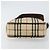 Borsa a spalla Nova Check in tela beige e argento di BURBERRY Auth hk3087 - vista 9