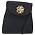 Borsa a Spalla in Tela Nera e Dorata Auth BA6269 di SAINT LAURENT Nero D'oro