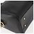 Borsa a mano GUCCI in pelle nera e oro Auth 144139 Nero D'oro - vista 10