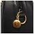 Borsa a mano GUCCI in pelle nera e oro Auth 144139 Nero D'oro - vista 14