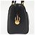 Borsa a mano GUCCI in pelle nera e oro Auth 144139 Nero D'oro - vista 5