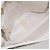 Borsa a spalla CHANEL in pelle caviar bianca con catena argento CC Auth BA6376 Bianco - vista 17