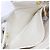 Borsa a spalla CHANEL in pelle caviar bianca con catena argento CC Auth BA6376 Bianco - vista 21
