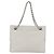 Borsa a spalla CHANEL in pelle caviar bianca con catena argento CC Auth BA6376 Bianco - vista 3